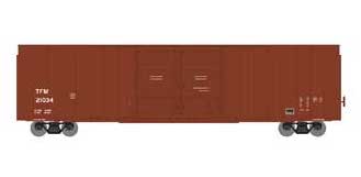 Athearn 90532 HO Scale 60' Hi-Cube Boxcar Double Door Boxcar TFM 21034