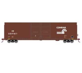 Athearn 90567 HO Scale FMC 60' Double Door Hi-Cube Boxcar Conrail CR 221716