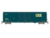 Athearn 90571 HO Scale FMC 60' Double Door Hi-Cube Boxcar Primed for Grime CSX 166652