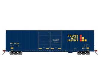 Athearn 90578 HO Scale FMC 60' Double Door Hi-Cube Boxcar Golden West Service VCY 142044