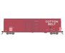 Athearn 90579 HO Scale FMC 60' Double Door Hi-Cube Boxcar Primed for Grime Cotton Belt SSW 62639