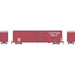 Athearn 90580 HO Scale FMC 60' Double Door Hi-Cube Boxcar Primed for Grime Cotton Belt SSW 62671