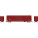 Athearn 90581 HO Scale FMC 60' Double Door Hi-Cube Boxcar Primed for Grime Cotton Belt SSW 62680