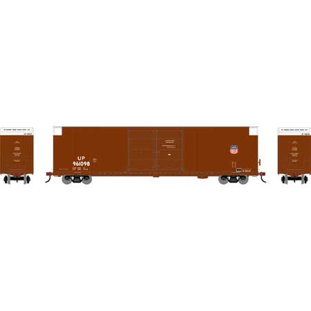 Athearn 90583 HO Scale FMC 60' Double Door Hi-Cube Boxcar Union Pacific UP 961098