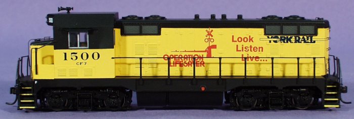 Athearn 91545 RTR EMD CF7 Yorkrail 1500