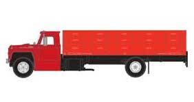 Athearn 91951 HO Scale Ford F-850 Grain Truck Red