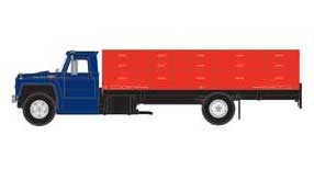 Athearn 91952 HO Scale Ford F-850 Grain Truck Blue