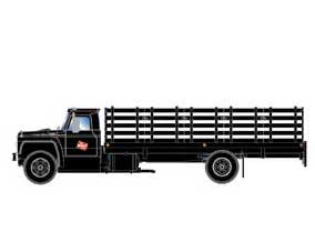 Athearn 91970 HO Scale Ford F-850 Stakebed Truck Milwaukee Road MILW