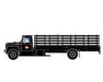 Athearn 91970 HO Scale Ford F-850 Stakebed Truck Milwaukee Road MILW