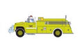 Athearn 92035 HO Scale Detroit Ford F-850 Fire Truck 
