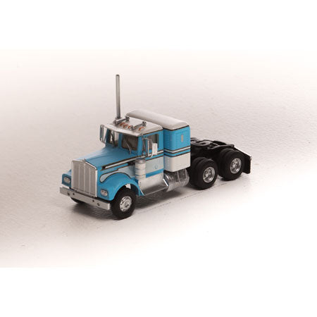 Athearn 92660 HO Scale Kenworth Tractor Light Blue and White