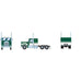 Athearn 92661 HO Scale Kenworth Tractor Green and White