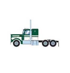 Athearn 92661 HO Scale Kenworth Tractor Green and White