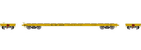 Athearn 92676 HO Scale 60' Flatcar Frisco SLSF 3805