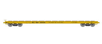 Athearn 92676 HO Scale 60' Flatcar Frisco SLSF 3805