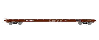 Athearn 92680 HO Scale 60' Flatcar Missouri Pacific MP 819807