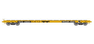 Athearn 92693 HO Scale 60' Flatcar Trailer Train TTX 91994