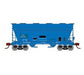 Athearn 93454 HO Scale ACF 2970 2 Bay Covered Hopper Grand Trunk Western "Primed for Grime" GTW 315059