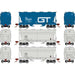 Athearn 93456 HO Scale ACF 2970 2 Bay Covered Hopper Grand Trunk Western GTW 3 Pack
