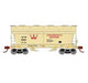 Athearn 93464 HO Scale ACF 2970 2 Bay Covered Hopper Winchester Western W&W 4525