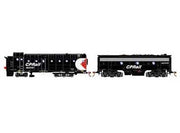 Athearn 93825 HO Scale Rotary Snowplow with F7B Diesel Canadian Pacific CP 403167/403167B