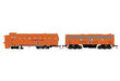 Athearn 93827 HO Scale Rotary Snowplow with F7B Diesel Northern Pacific NP 42/42-B