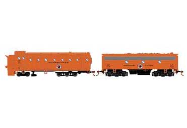 Athearn 93827 HO Scale Rotary Snowplow with F7B Diesel Northern Pacific NP 42/42-B