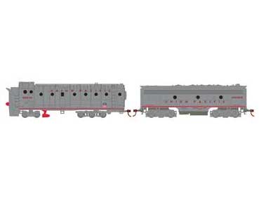 Athearn 93828 HO Scale Rotary Snowplow with F7B Diesel Union Pacific UP 900080/90080-B