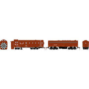 Athearn 93829 HO Scale RotarySnowplow with F7B Diesel BNSF 972561/972577
