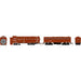 Athearn 93829 HO Scale RotarySnowplow with F7B Diesel BNSF 972561/972577