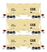 Athearn 93986 HO Scale ACF 2970 Covered Hopper CSX  3 Pack