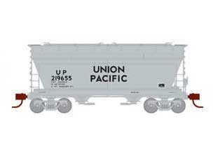 Athearn 93996 HO Scale ACF 2970 Covered Hopper Union Pacific UP 219655 
