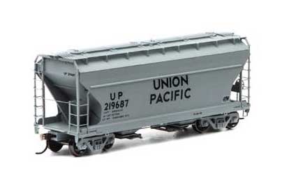 Athearn 93997 HO Scale ACF 2970 Covered Hopper Union Pacific UP 219687 