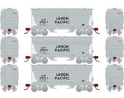 Athearn 93998 HO Scale ACF 2970 Covered Hopper Union Pacific UP 3 Pack