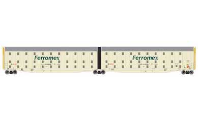 Athearn 96182 HO Scale Auto-Max Auto Carrier Ferromex FXE 518006