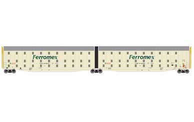 Athearn 96184 HO Scale Auto-Max Auto Carrier Ferromex FXE 518033