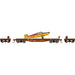 Athearn 96451 HO Scale 40' Flatcar with Plane Union Pacific UP 54117