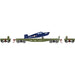 Athearn 96458 HO Scale 40' Flatcar with Marines Plane DODX 7023