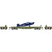 Athearn 96459 HO Scale 40' Flatcar with Marines Plane DODX 7035