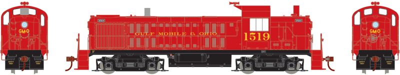 Athearn 96783 HO Scale ALCo RS-3 Gulf Mobile & Ohio GM&O 1519 - NOS