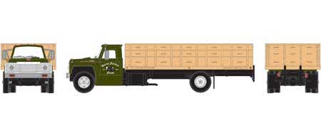Athearn 96881 HO Scale Ford F-850 Grain Truck Barton Families Farm