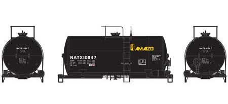 Athearn 96887 HO Scale NACC 8,000 Gallon Beer Can Tank Car Amaizo NATX 10847