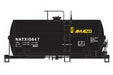Athearn 96887 HO Scale NACC 8,000 Gallon Beer Can Tank Car Amaizo NATX 10847