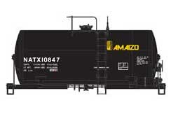 Athearn 96887 HO Scale NACC 8,000 Gallon Beer Can Tank Car Amaizo NATX 10847