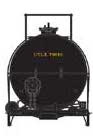 Athearn 96890 HO Scale NACC 8,000 Gallon Beer Can Tank Car Black UTLX 76913