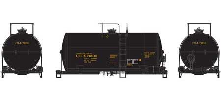 Athearn 96890 HO Scale NACC 8,000 Gallon Beer Can Tank Car Black UTLX 76913