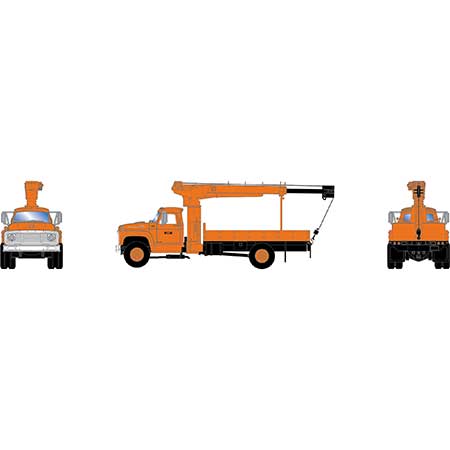 Athearn 96947 HO Scale Ford F-850 Boom Truck Maintenance of Way MOW 219