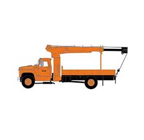 Athearn 96947 HO Scale Ford F-850 Boom Truck Maintenance of Way MOW 219