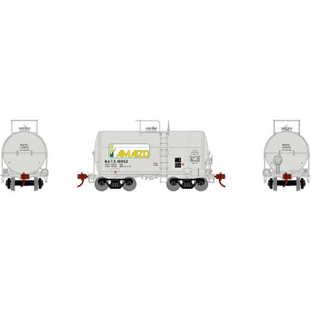 Athearn 97028 HO Scale NACC 8,000 Gallon Beer Can Tank Car Amazio NATX 10852