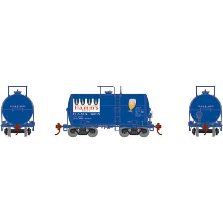 Athearn 97171 HO Scale NACC 8,000 Gallon Beer Can Tank Car Hamm's HAMX 32015